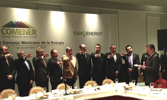 toma de protesta COMENER